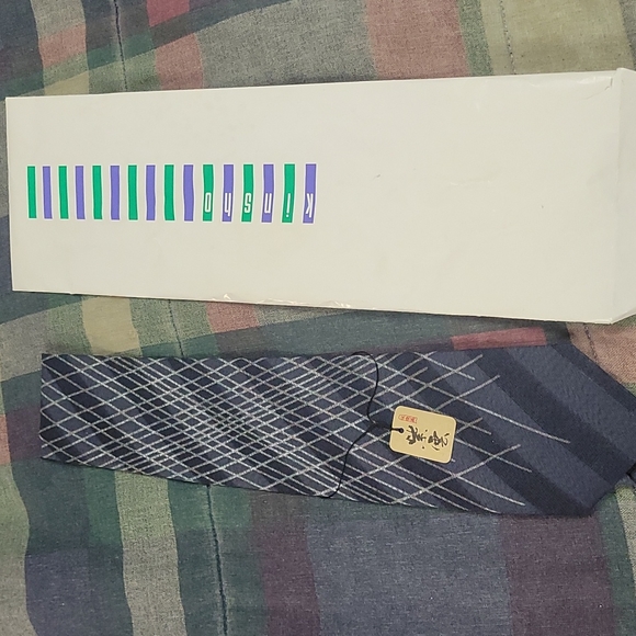 Japanese silk tie - Picture 1 of 7